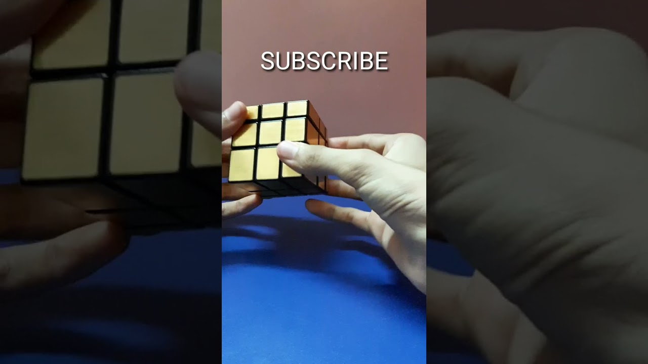 Cross Pattern in Mirror Cube || How to make pattern in Cube ( SUBSCRIBE NOW )...