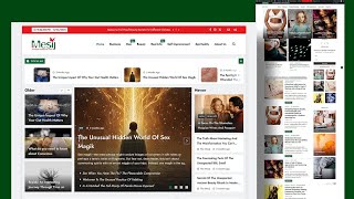 Modern WordPress Blog & News Website Design | Wordpress Blog Website | themesij.com
