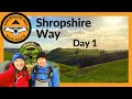 Shropshire way  day 1  shrewsbury to bridges  thru hiking trail england