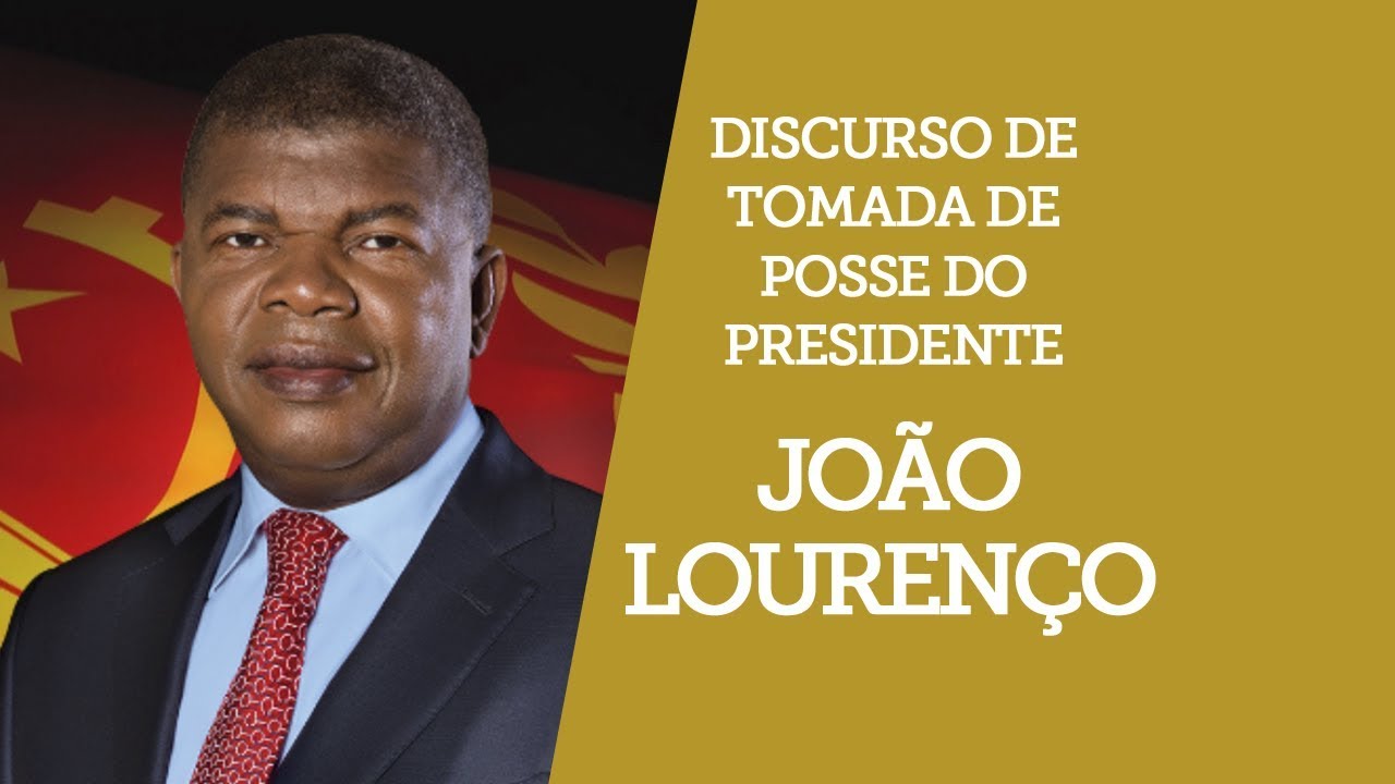 Discurso De Tomada De Posse Do Presidente João Lourenço Youtube 