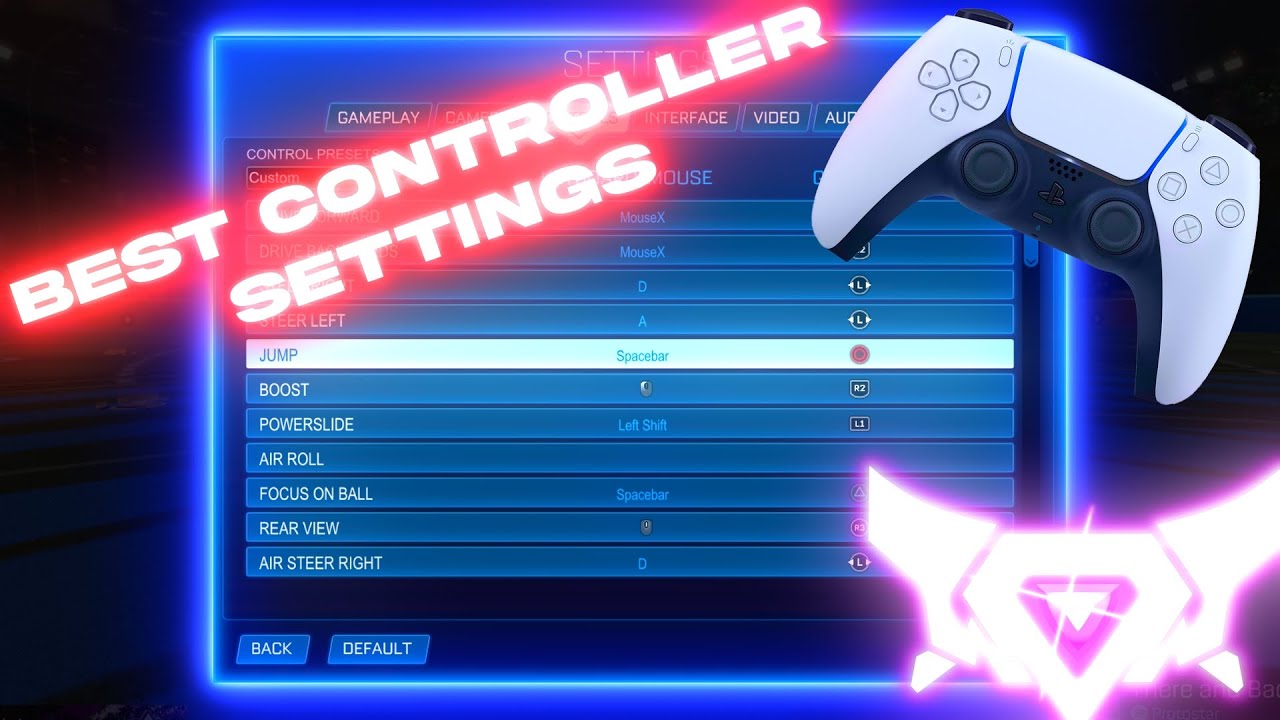 Best Controller Settings Rocket League - BEST CONTROLLER SETTINGS FOR ROCKET LEAGUE IN 2023 *SSL* - YouTube