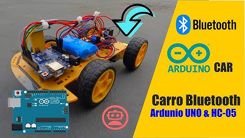 Carro Bluetooth Arduino UNO + HC-05, Robot Bluetooth