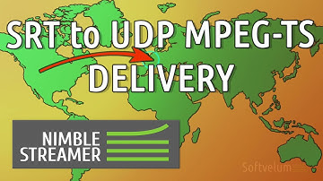 Deliver SRT and transform to multicast UDP MPEG-TS