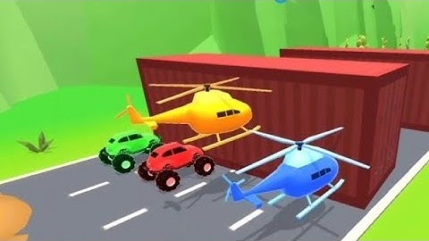 SHAPE SHIFTING 🏃🚔🚲🚦 All Levels Gameplay Walkthrough Android,ios Max Level MAX56ZV