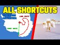 All shortscuts  expedition antarctica 