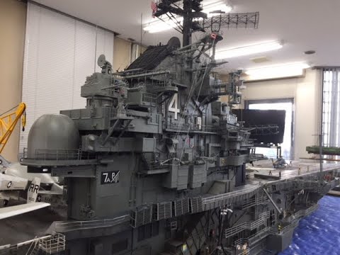 1/72 航空母艦タイコンデロガ製作プロジェクト 製作記録 2 , CV