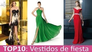 TOP 10 Mejores Vestidos de Fiesta - YouTube