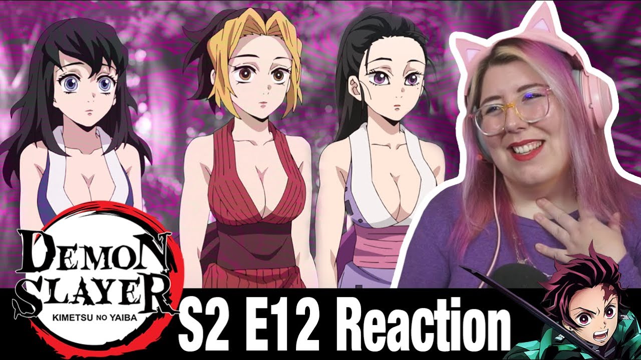 things get flashy ⚡  Demon Slayer S2 EP 12 reaction entertainment district  arc yuukaku hen 