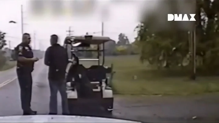 Drunk Driver On Golf Cart Pulled Over By Police