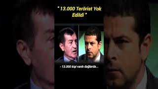 13000 Terörist Yok Edildi