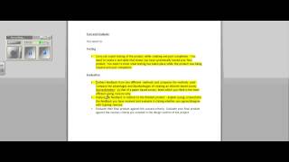 Multimedia Product Testing and Evaluation