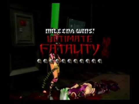Mortal Kombat Armageddon - Onaga Finishes Kitana 