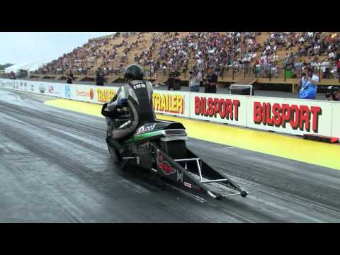 Fredrik Fredlund Pro Stock Bike runs new european ...