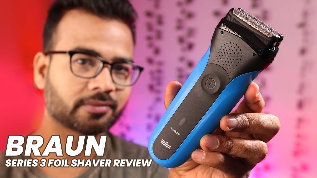 BRAUN Series 3 310s Electric Foil Shaver Review - YouTube
