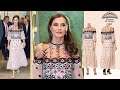 Queen Letizia in ​Temperley London &#39;Finale&#39; Midi Dress in Blush for National Culture Awards