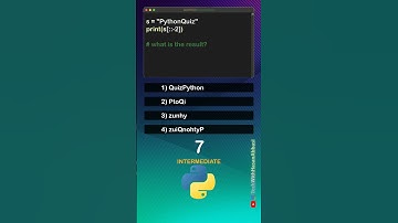 تست دانش پایتون (Python) - سطح متوسط (intermediate) #programming #softwaredevelopment #پایتون