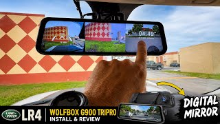 Wolfbox G900 TRIPRO Install on a 2013 Land Rover LR4 - DIY guide