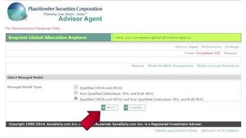 Global Allocation Replace