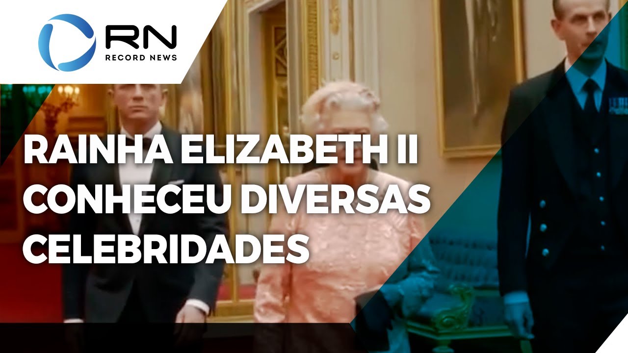 Elizabeth II conheceu diversas celebridades em 70 anos de reinado