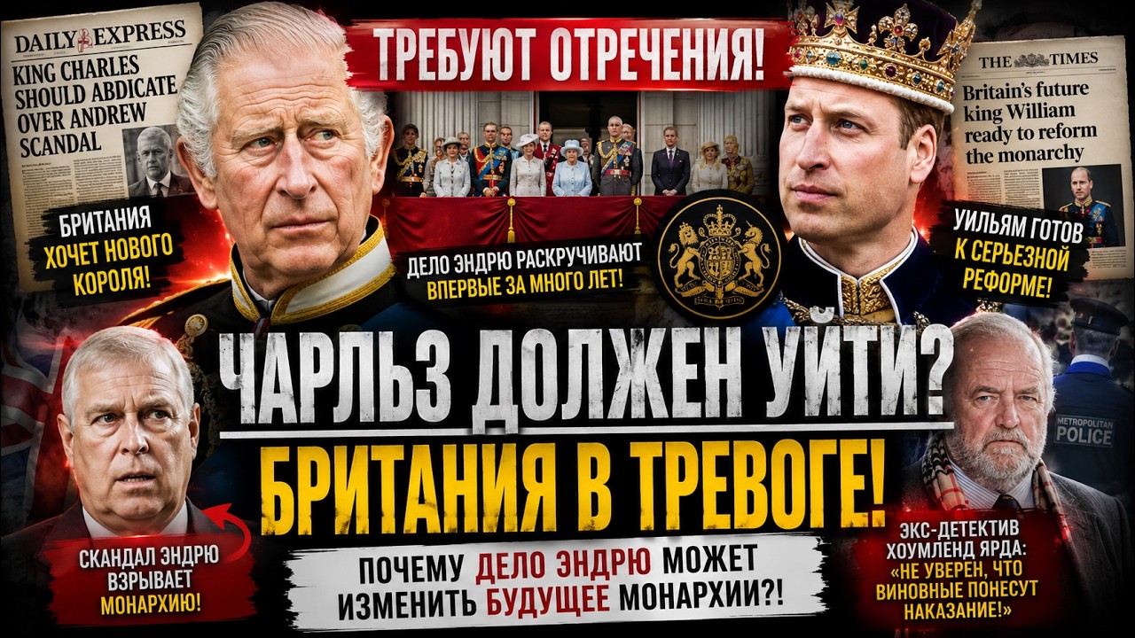 СКАНДАЛ ЭНДРЮ МОЖЕТ СВЕРГНУТЬ ЧАРЛЬЗА!