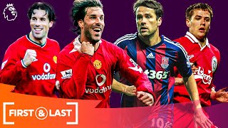 Premier League Strikers’ First & Last Goals | Owen, Van Nistelrooy & more! screenshot 4