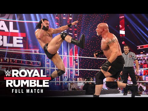FULL MATCH — Drew McIntyre vs. Goldberg — WWE Title Match: Royal Rumble 2021