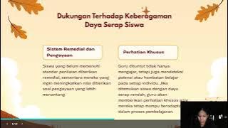 Presentasi kelompok tentang Evaluasi Penerapan Pendidikan yang Berpihak pada Anak |SMA N 1 Seririt