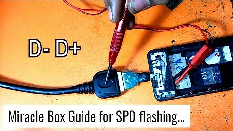 SPD CPU mobile flashing guide using miracle box CPU pin finding (USB D+ D-) | In Urdu/Hindi