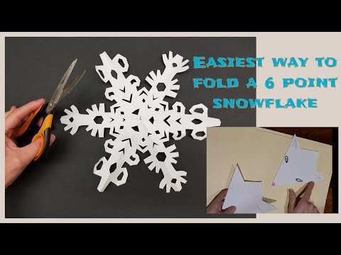 6-Point Paper Snowflakes - Artist & Craftsman Supply