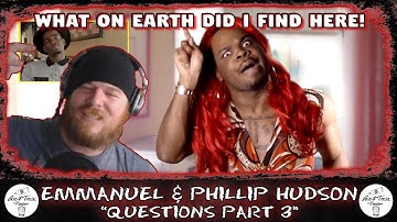 Emmanuel and Phillip Hudson - Questions Part 3 | RAPPER REACTION!