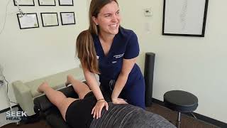 FULL BODY CHIROPRACTIC ADJUSTMENT w/ crunchy FEET!