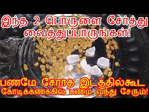 இந்த 2 பொருளை சேர்த்து வைத்தால் பணப்புழக்கம் வந்திடும்!|Put this item together to make money