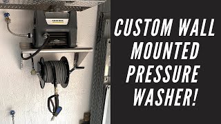 Karcher K1700 Wall Mounted Pressure Washer Solution (Obsessed Garage)