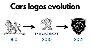 Cars logos evolution