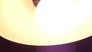 LED light bulb with low quality power supply - stroboscopic effect when filming