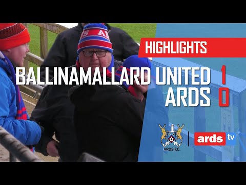 Ballinamallard Ards Goals And Highlights