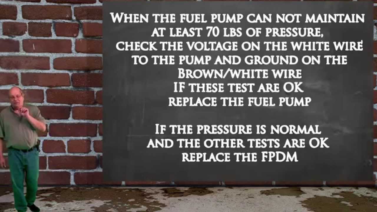 Ford's Fuel Pump Driver Module P1233 Diagnostics and ... ford focus fuel system diagram 