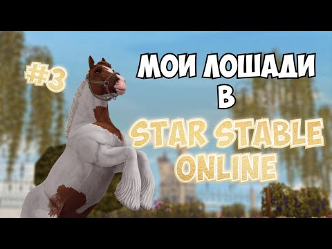 Видео: МОИ ЛОШАДИ В STAR STABLE|#3