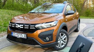 DACIA SANDERO STEPWAY Expression 2023 - FULL in-depth REVIEW (exterior, interior, infotainment)