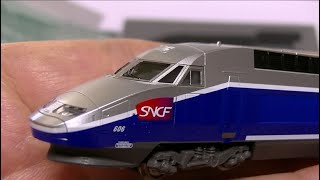 Nゲージ KATO TGV Reseau Duplex レゾ・デュープレックス 10両セット 開封動画