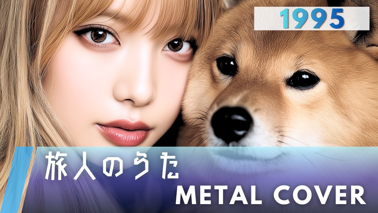 旅人のうた / 中島みゆき【METAL Cover】AIアレンジ版（1995・ドラマ『家なき子2』主題歌）