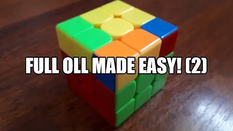 Full OLL Made Easy! (Part 2) Full OLL Tutorial: Squares, C Shapes, W Shapes & Awkward Shapes!