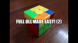 Full OLL Made Easy! (Part 2) Full OLL Tutorial: Squares, C Shapes, W Shapes & Awkward Shapes!