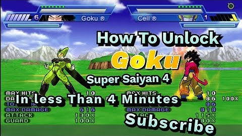 How To Unlock Goku Super Saiyan 4 In Less Than 4 minutes(LEGIT) @EvansGameChannel
