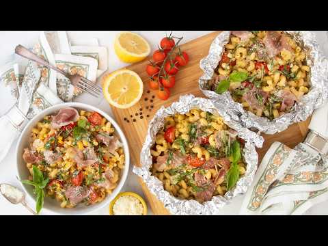 Foil Packet Summer Pasta Recipe