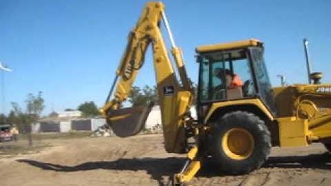 Demo Start-Up for Backhoe with Evan Bedford