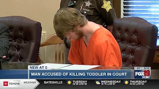 Dearborn County man in court, accused of killing toddler