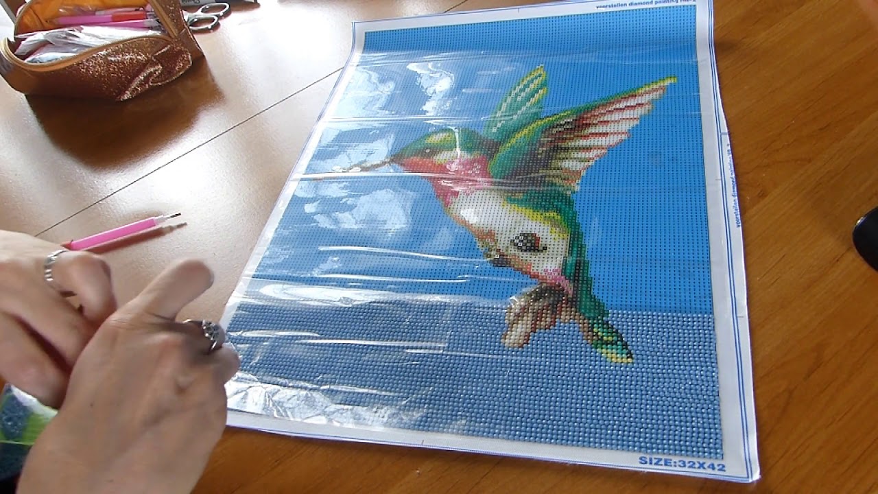 Diamond painting - YouTube