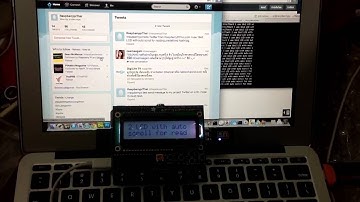 Raspberry Pi Twitter # Reader