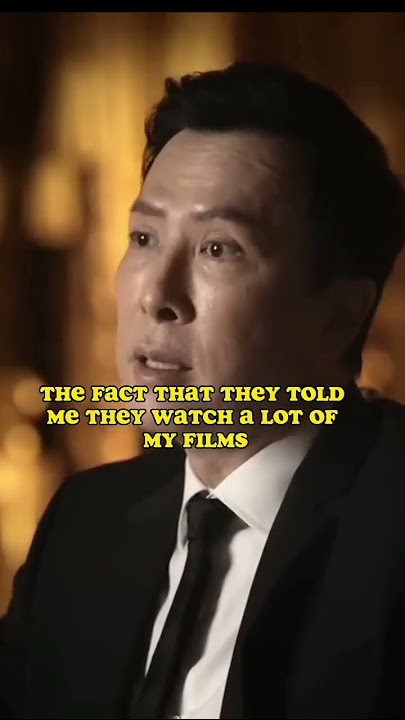 Donnie Yen Reveals on Working with Keanu Reeves in John Wick 4 #shorts #DonnieYen #JohnWick4